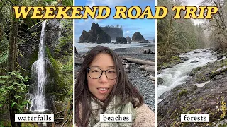 ROAD TRIP VLOG 🌲 Weekend Getaway in Washington