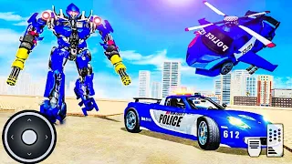 Robot Car Transform Robot Game ||  Police Robot Safety The Peoples||Android Gameplay #2#robotcargame