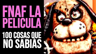 FNAF LA PELICULA: 100 Cosas que NO SABÍAS | Curiosidades