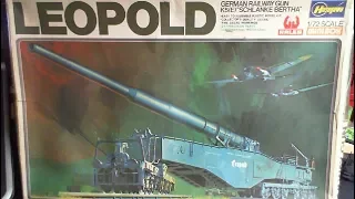 Hasegawa 1/72 German Railway Gun LEOPOLD Update#1