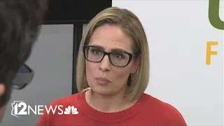 Sen. Sinema makes first public comment after announcing retirement