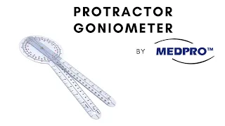 MEDPRO™ Protractor Goniometer 6" & 12"