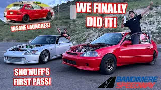 The Hatch FINALLY Runs a 9 On The Mountain! Sho'nuff's First Pass EVER!