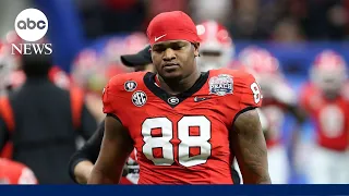 Arrest warrant issued for top NFL prospect charged with fatal car crash l GMA
