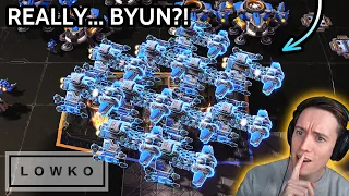 ByuN's BATTLECRUISER ARMY vs Protoss?! (StarCraft 2)