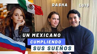 Entrevista con Luis de Mexico  Fue con su novia rusa y aprendió a comunicar en ruso Historia de amor