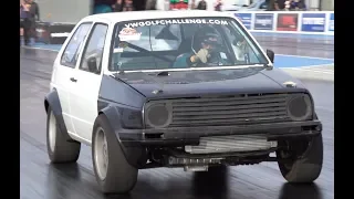 FRT MOTORSPORT MK2 GOLF - 0 TO 160mph in 9 SECONDS