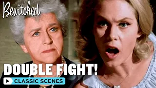 Bewitched | Double Fight At The Stephens' House | Classic TV Rewind