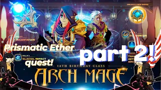 Aqw archmage quest guide 2 Prismatic Ether !