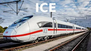 ICE High Speed German Train From Frankfurt To Mannheim - Train Ride