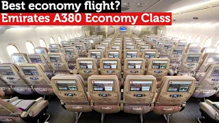 Emirates A380 Economy Class- Best Economy Flight? (4K)
