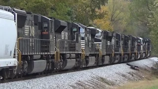 HD : Monster lashup on 16Z and a ex-UP SD90' on 23N!