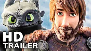 DRACHENZÄHMEN LEICHT GEMACHT 3 Trailer Deutsch German (2019)