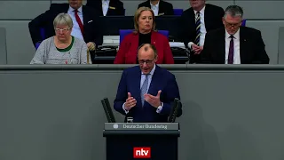"Respektlosigkeit", "Missachtung": Merz wettert im Bundestag gegen abwesenden Kanzler | ntv