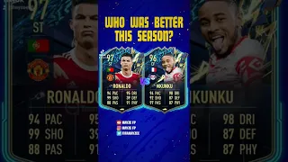 Who was better this Season?🔥👀 #fifa #fifa22 #football #fyp