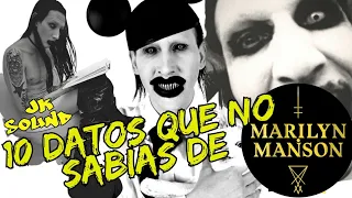 10 Datos que no sabías de Marilyn Manson