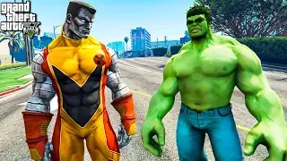 КОЛОС ПРОТИВ ХАЛКА В ГТА 5 МОДЫ! HULK ОБЗОР МОДА В GTA 5! ИГРЫ ВИДЕО MODS