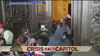 Crisis At The Capitol: Mob Of Trump Supporters Breach Capitol Building