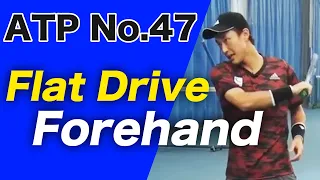 Forehand Lesson By Captain of the Japan Davis Cup Team -ATP Pro Tennis Lesson-