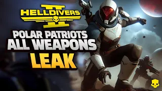 Helldivers 2 NEW WEAPONS LEAKED! Sony Drama UPDATES!!!