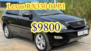 Lexus RX330 04 P1 prices $9800