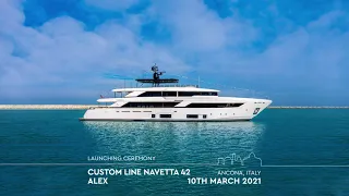 Luxury SuperYacht - Custom Line Navetta 42, M/Y Alex - New Launch 10th March 2021 - Ancona, Italy