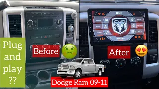 How to Install 10” Android Plug and Play Unit (Dodge Ram 2009-2013)