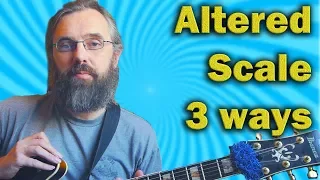 Altered Scale in three approaches - Jazz Guitar lesson