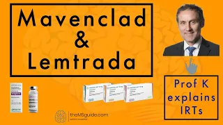 #Mavenclad and #Lemtrada explained  #IRTs for #MS