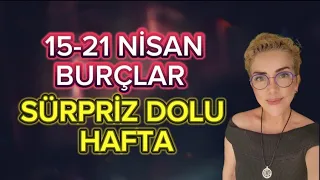 15 NİSAN HAFTALIK BURÇ YORUMLARI / BAMBAŞKA GÜNLER/ DENİZ ALTIN ASTROLOJİ KANALI