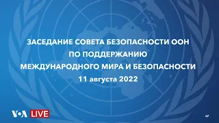 Live: Заседание Совета Безопасности ООН по ситуации на Запорожской АЭС