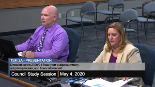 Council Study Session - 5/4/2020