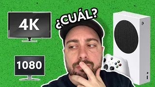 ¿TV 4K o monitor 1080p para jugar en XBOX SERIES S? ¿Se verá bien? 💚