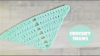 Crochet Triangular Shawl | Crochet With Samra