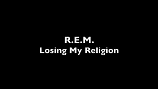 Losing My Religion – R.E.M. – Professional Backing Track with Lyrics