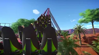 Hydro - B&M Hyper Coaster - Planet Coaster (onride)