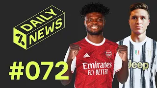 Partey joins Arsenal, Juventus sign Chiesa, Cavani to Man United + much more! ► Daily News