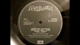 Marillion-Misplaced Childhood First 3 Tracks Pseudo/Kayleigh/Lavender HQ Vinyl Rip. Linn Sondek LP12