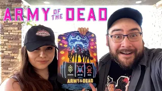 ZACK SNYDER'S Army of the Dead - NON Spoiler Review / Netflix sent us swag!!