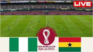 Nigeria vs Ghana - FIFA World Cup Qualifiers - 29th March 2022 - Full Match | Simulation PES 2022