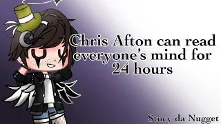 Chris/CC Afton can read everyone’s mind for 24 hours [original] | Chris x Nightmare