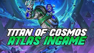 TITAN OF THE COSMOS, ATLAS!!! SMITE SEASON 8 IN-GAME