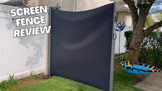 Folding Side Screen Fence & Waterproof Privacy Screen: A Comprehensive Review Vide