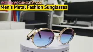 Men's Fashion Metal Sunglasses | Worth Checking Out | Fine Workmanship