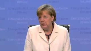 Bundeskanzlerin Merkel zur Einigung mit Griechenland