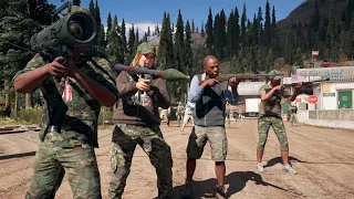 FAR CRY 5 NPC Wars (The Resistance vs Cultists)