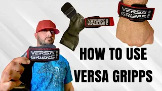 HOW TO USE VERSA GRIPPS WEIGHT LIFTING STRAPS | VERSA GRIPPS TUTORIAL