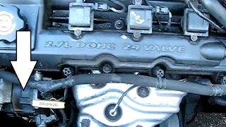 How to replace the alternator on a 2.7L Chrysler Engine: Sebring, Intrepid, Stratus ...1998-2010