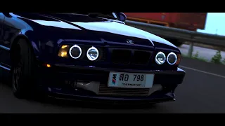 BMW E34 1JZ Turbo - Bones - Molotov (Music Video Edit)