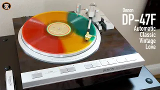 Denon DP-47F Automatic Turntable